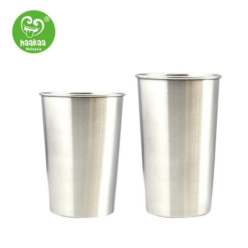 Haakaa Stainless Steel Cups (Pack of 4) 450ml 